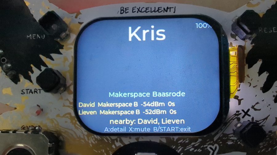 Fri3d Friends — A Friend Finder and Contact Swap for the Fri3d Badge